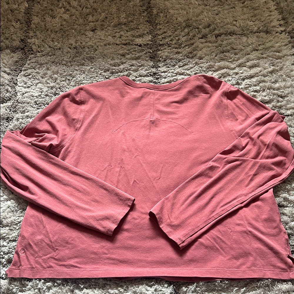Lululemon cotton Long Sleeve Top - Picture 2 of 6